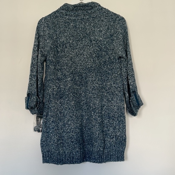 STYLE & Co Blue Pullover Sweater, Medium - Picture 6 of 9